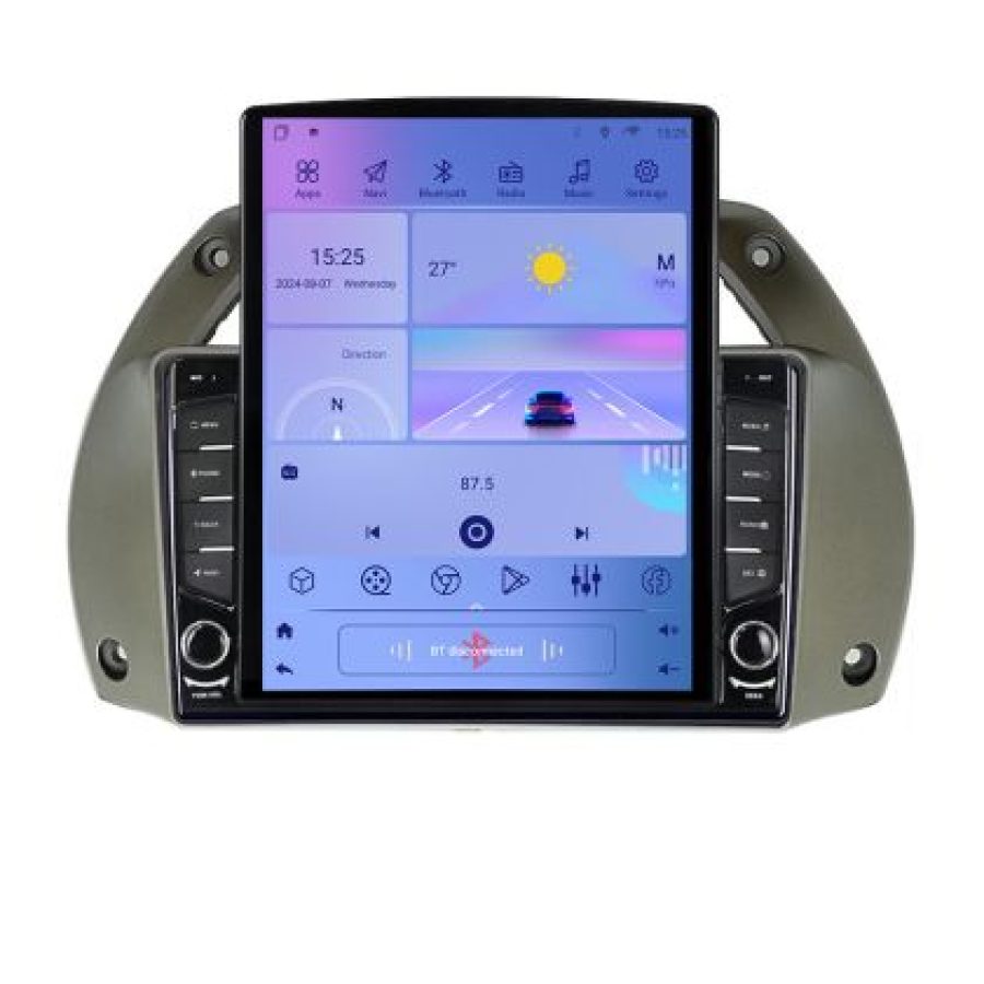 Navigatie Toyota Rav 4 2000-2004 Android radio gps internet quad core 2+32 ecran vertical 9.7" kit-rav4-old+EDT-E708 - imagine 7