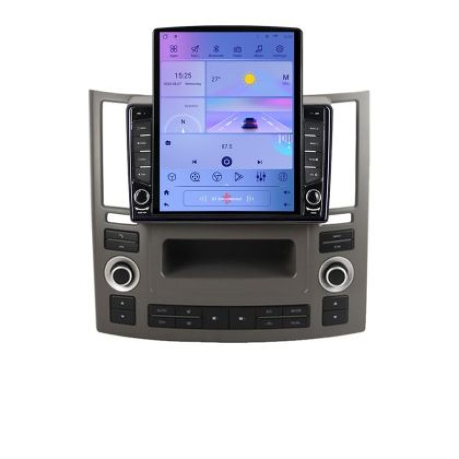 Navigatie Infiniti FX45 2007-2009 Android radio gps internet quad core 2+32 ecran vertical 9.7" fx45-old+EDT-E708 - imagine 7