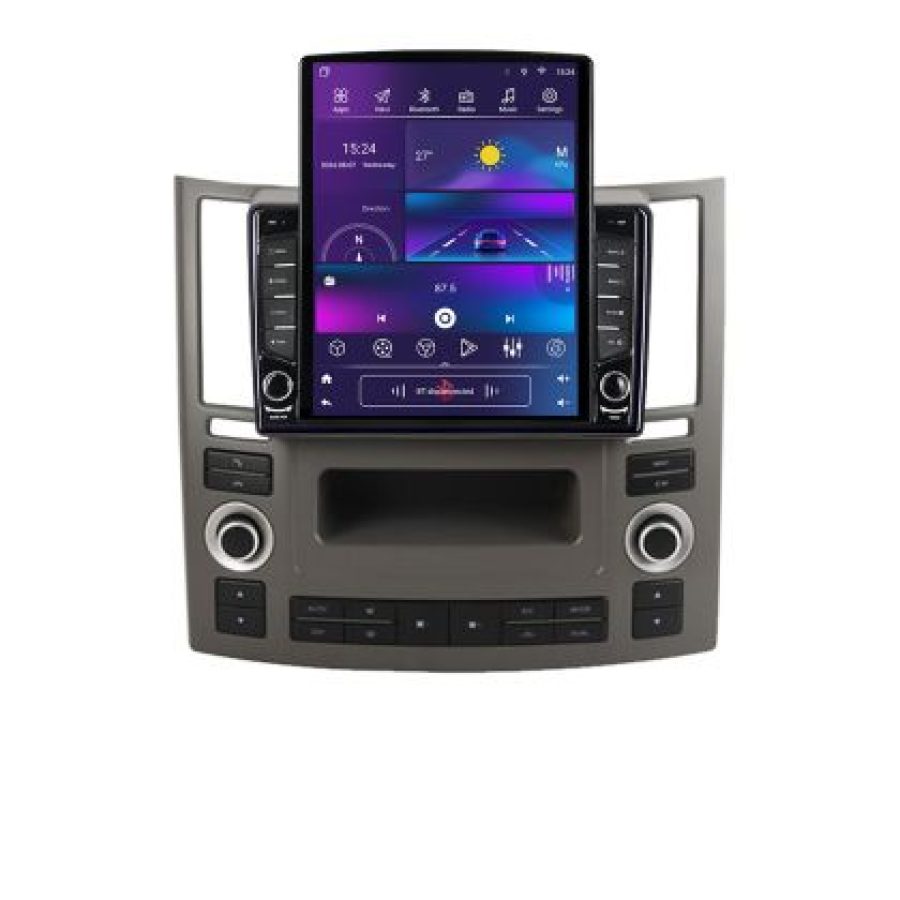 Navigatie Infiniti FX45 2007-2009 Android radio gps internet quad core 2+32 ecran vertical 9.7" fx45-old+EDT-E708 - imagine 8