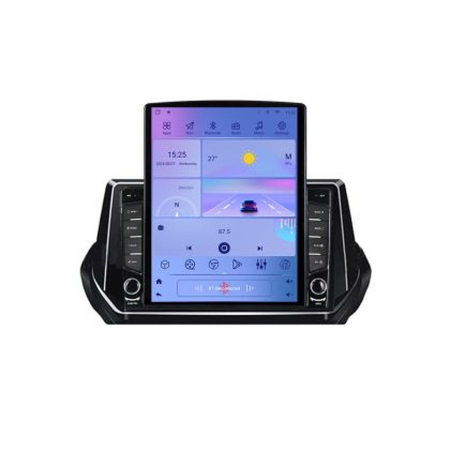 Navigatie Peugeot 2008 2020- Android radio gps internet quad core 2+32 ecran vertical 9.7" Kit-209-2020+EDT-E708 - imagine 11