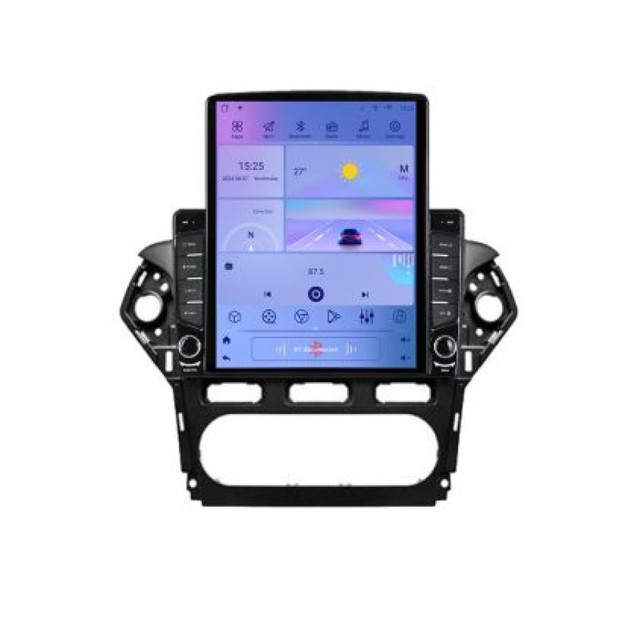 Navigatie Ford Mondeo 2010-2014 K-mondeo-clima ecran tip TESLA 9.7" cu Android Radio Bluetooth Internet GPS WIFI 2+32 - imagine 7
