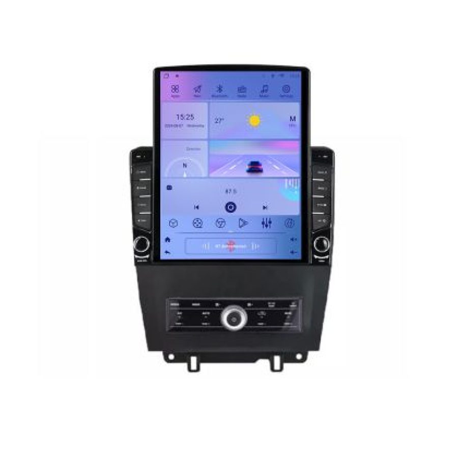 Navigatie Ford Mustang 2009-2014 ecran tip TESLA 9.7" cu Android Radio Bluetooth Internet GPS WIFI 2+32 DSP Quad Core - imagine 7