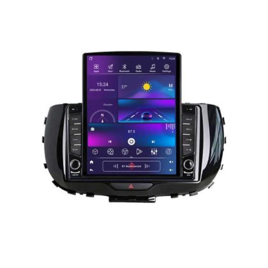 Navigatie Kia Soul 2020- K-soul ecran tip TESLA 9.7" cu Android Radio Bluetooth Internet GPS WIFI 2+32 DSP Quad Core - imagine 8