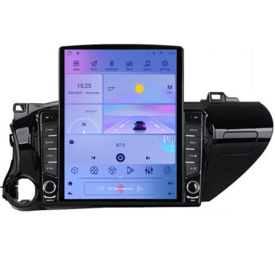 Navigatie TOYOTA Hilux 2016- K-TY59 ecran tip TESLA 9.7" cu Android Radio Bluetooth Internet GPS WIFI 2+32 DSP Quad Co - imagine 7