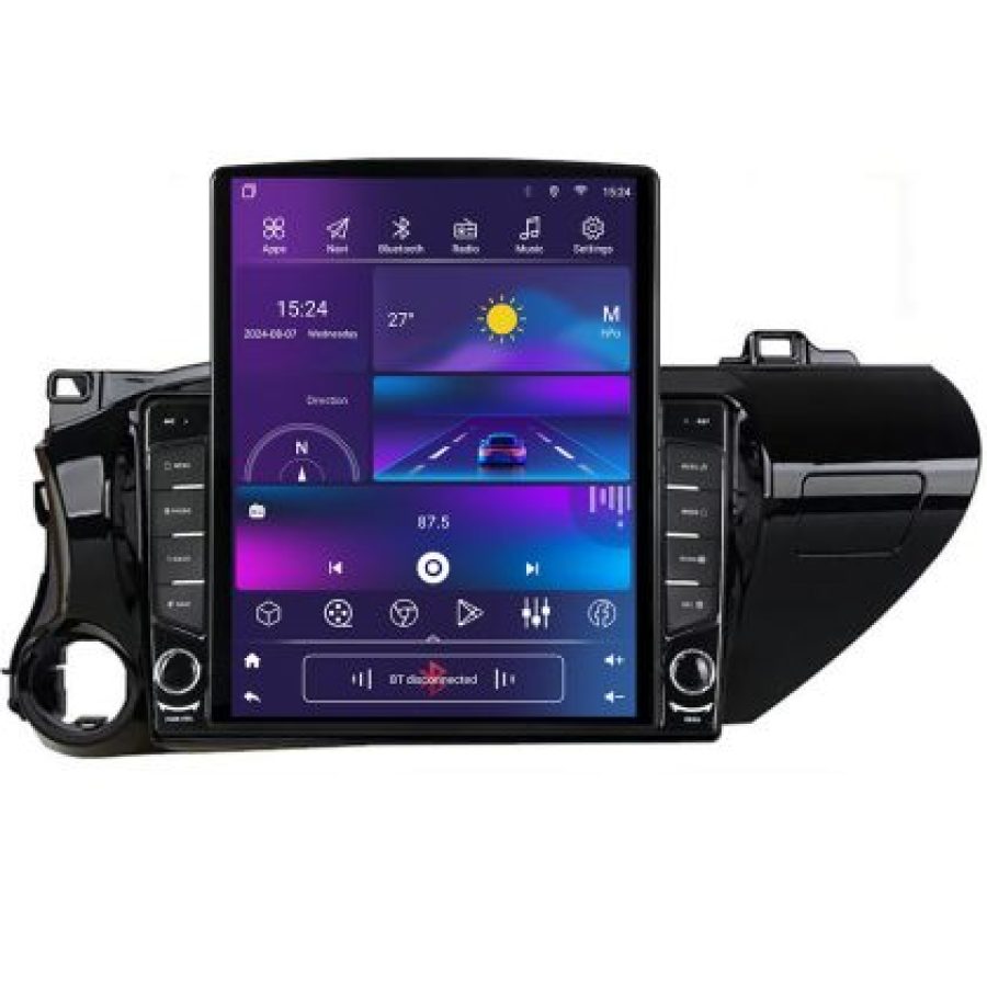 Navigatie TOYOTA Hilux 2016- K-TY59 ecran tip TESLA 9.7" cu Android Radio Bluetooth Internet GPS WIFI 2+32 DSP Quad Co - imagine 8