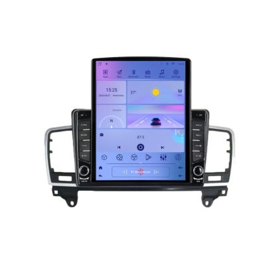 Navigatie Mercedes ML W166 NTG4.5 K-W166 ecran tip TESLA 9.7" cu Android Radio Bluetooth Internet GPS WIFI 2+32 DSP Qu - imagine 7
