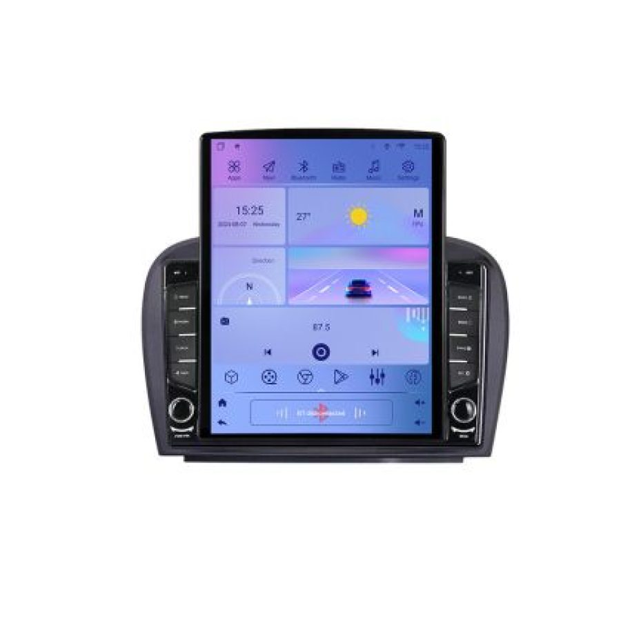 Navigatie Mercedes SL W230 2004-2011 K-W230 ecran tip TESLA 9.7" cu Android Radio Bluetooth Internet GPS WIFI 2+32 DSP - imagine 7