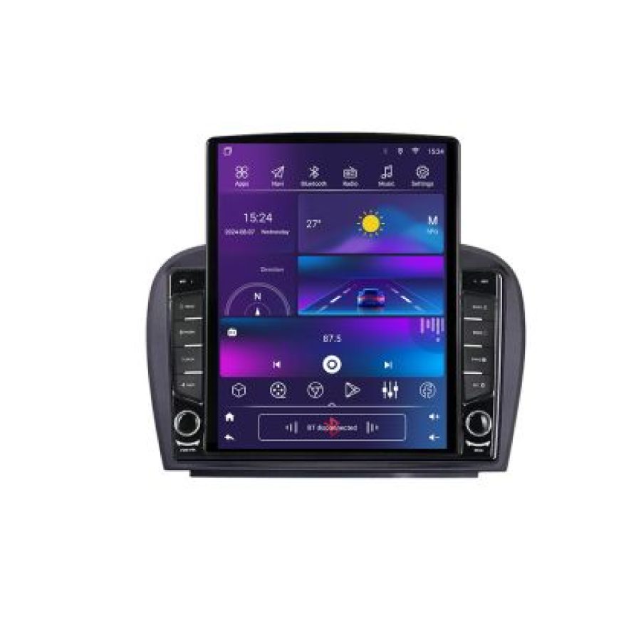 Navigatie Mercedes SL W230 2004-2011 K-W230 ecran tip TESLA 9.7" cu Android Radio Bluetooth Internet GPS WIFI 2+32 DSP - imagine 8