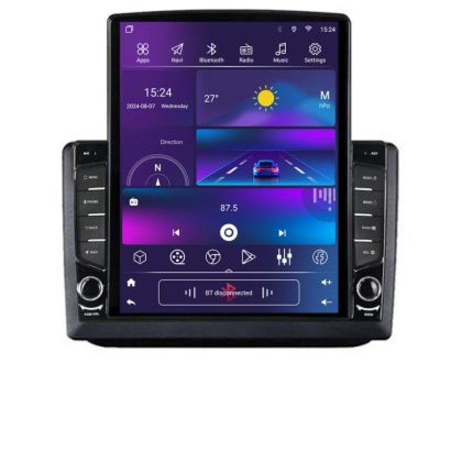 Navigatie Skoda Fabia 2 2009-2014 Android radio gps internet quad core 2+32 ecran vertical 9.7" Kit-fabia2+EDT-E708 - imagine 8