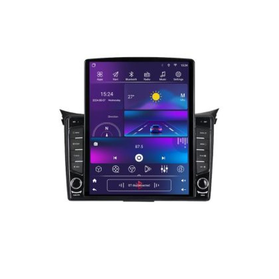 Navigatie HHyundai I30 2011-2016 ecran tip TESLA 9.7" cu Android Radio Bluetooth Internet GPS WIFI 2+32 DSP Quad Core - imagine 8