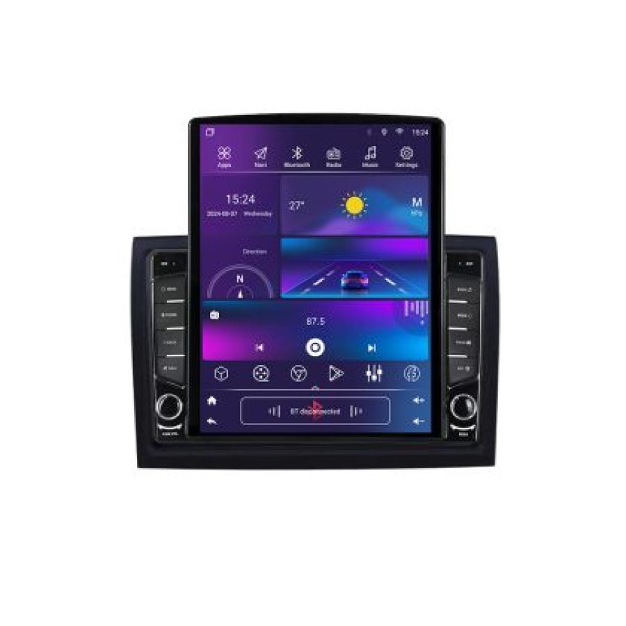 Navigatie Fiat ducato 2006- K-ducato ecran tip TESLA 9.7" cu Android Radio Bluetooth Internet GPS WIFI 2+32 DSP Quad C - imagine 8