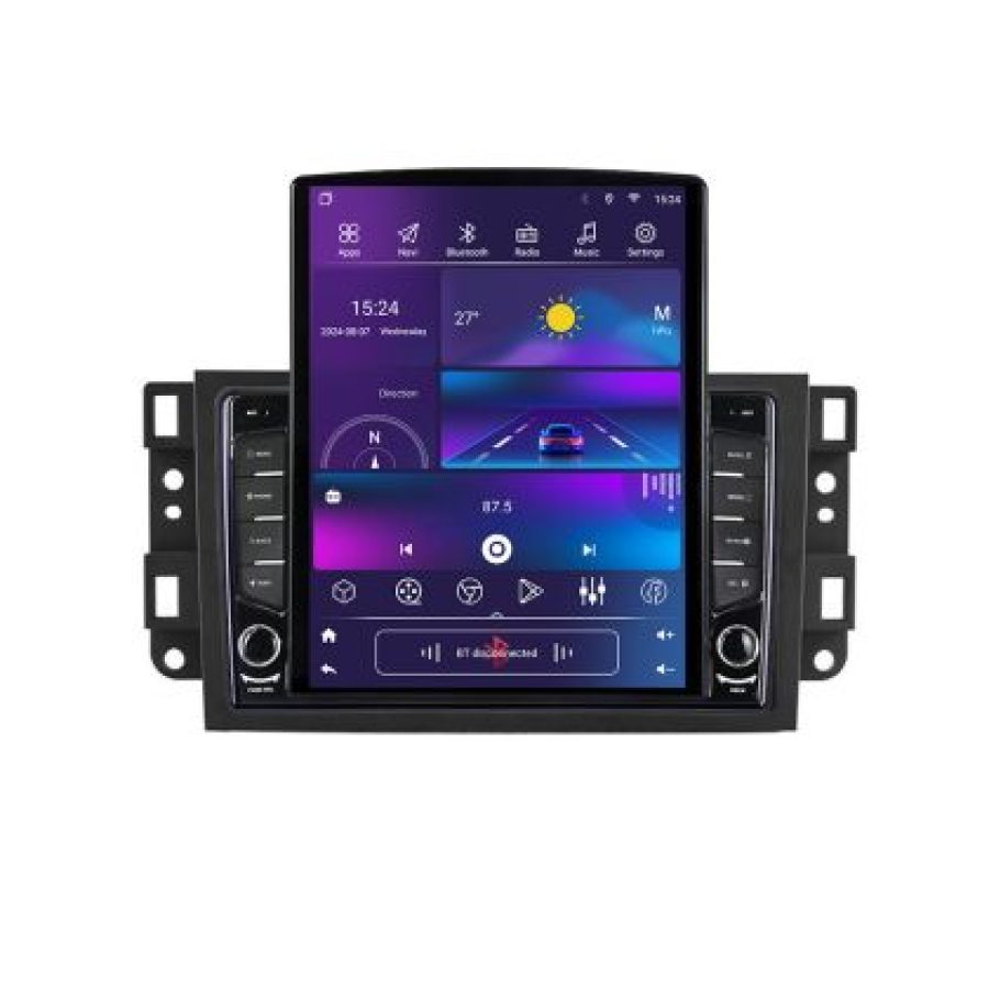 Navigatie Chevrolet Captiva K-020 ecran tip TESLA 9.7" cu Android Radio Bluetooth Internet GPS WIFI 2+32 DSP Quad Core - imagine 8