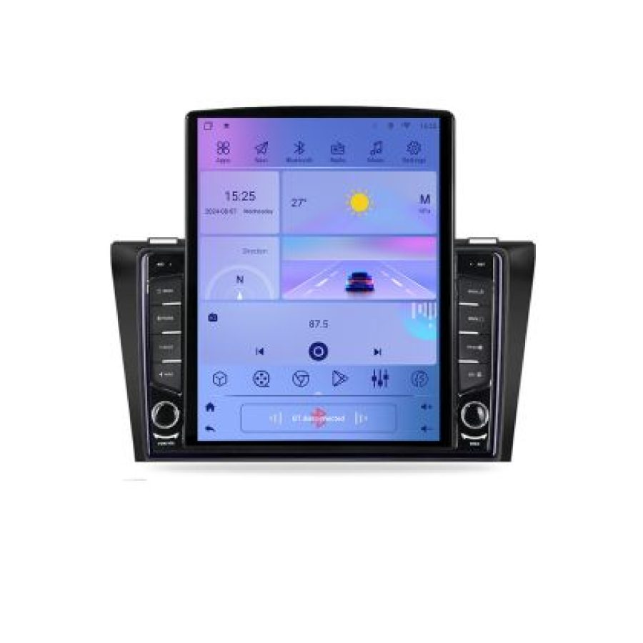 Navigatie Mazda 3 2009-2014 K-034 ecran tip TESLA 9.7" cu Android Radio Bluetooth Internet GPS WIFI 2+32 DSP Quad Core - imagine 5