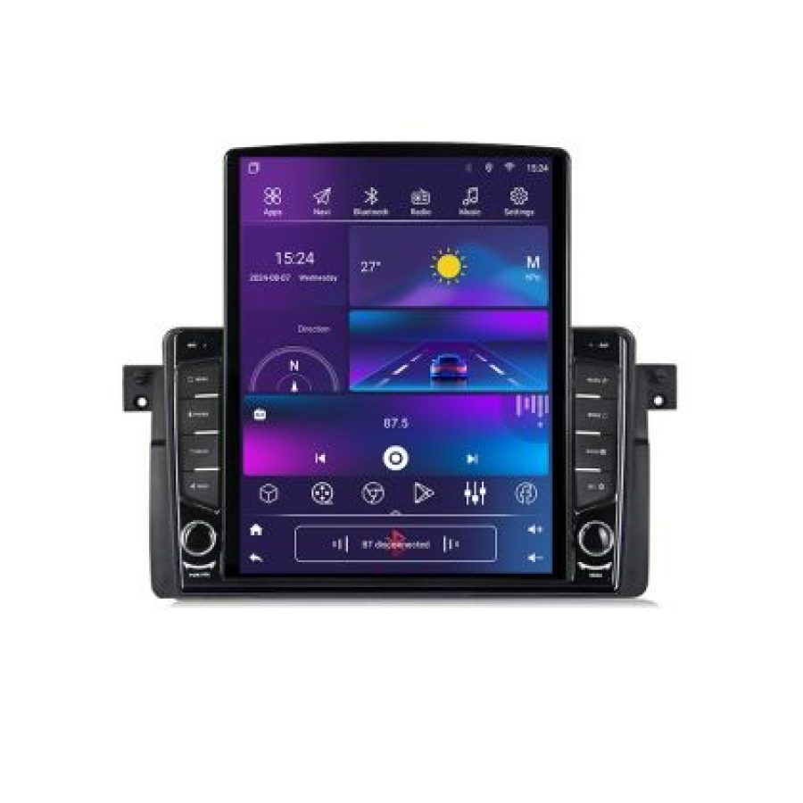 Navigatie BMW Seria 3 E46 K-052 ecran tip TESLA 9.7" cu Android Radio Bluetooth Internet GPS WIFI 2+32 DSP Quad Core - imagine 8