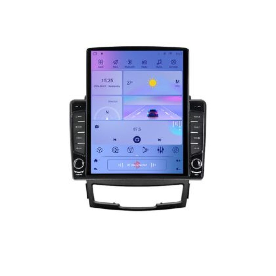 Navigatie Ssangyong Korando 2011- 2013 K-159 ecran tip TESLA 9.7" cu Android Radio Bluetooth Internet GPS WIFI 2+32 D - imagine 7