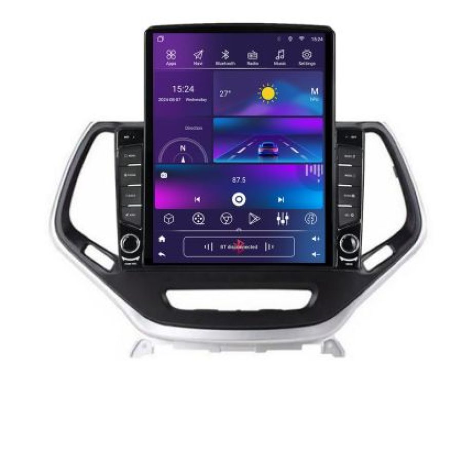 Navigatie Jeep Cherokee 2014-2019 Manual K-248 ecran tip TESLA 9.7" cu Android Radio Bluetooth Internet GPS WIFI 2+32 - imagine 8