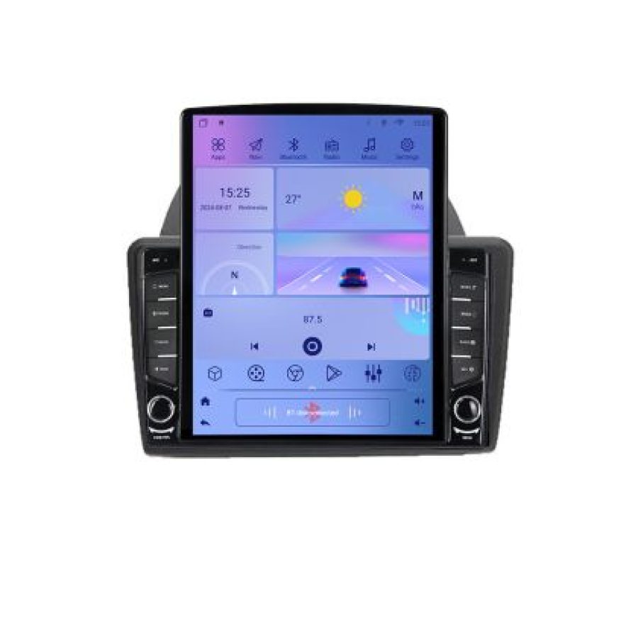 Navigatie Ford Fiesta K-256 ecran tip TESLA 9.7" cu Android Radio Bluetooth Internet GPS WIFI 2+32 DSP Quad Core - imagine 7