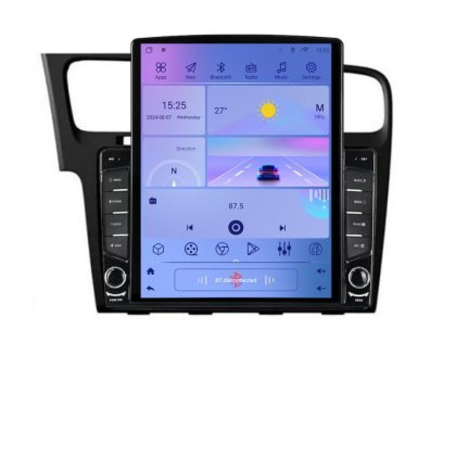 Navigatie VW Golf 7 K-491 ecran tip TESLA 9.7" cu Android Radio Bluetooth Internet GPS WIFI 2+32 DSP Quad Core - imagine 7