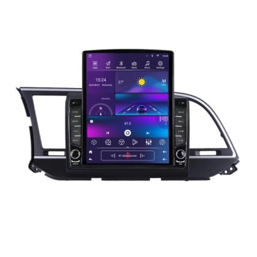 Navigatie HHyundai Elantra 2015-2018 K-581 ecran tip TESLA 9.7" cu Android Radio Bluetooth Internet GPS WIFI 2+32 DSP Q - imagine 8