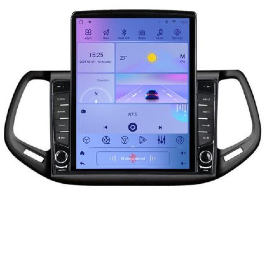 Navigatie JEEP COMPASS 2017 Manual K-732 ecran tip TESLA 9.7" cu Android Radio Bluetooth Internet GPS WIFI 2+32 DSP Qu - imagine 7