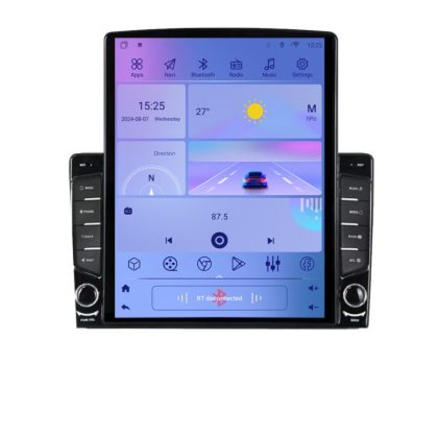 Navigatie Citroen C3 2018- ecran tip TESLA 9.7" cu Android Radio Bluetooth Internet GPS WIFI 2+32 DSP Quad Core - imagine 7
