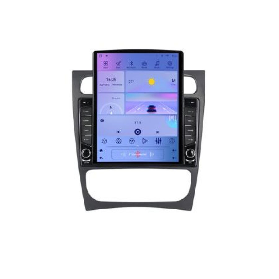 Navigatie Mercedes C W203 2000-2004 K-clk ecran tip TESLA 9.7" cu Android Radio Bluetooth Internet GPS WIFI 2+32 DSP Q - imagine 7