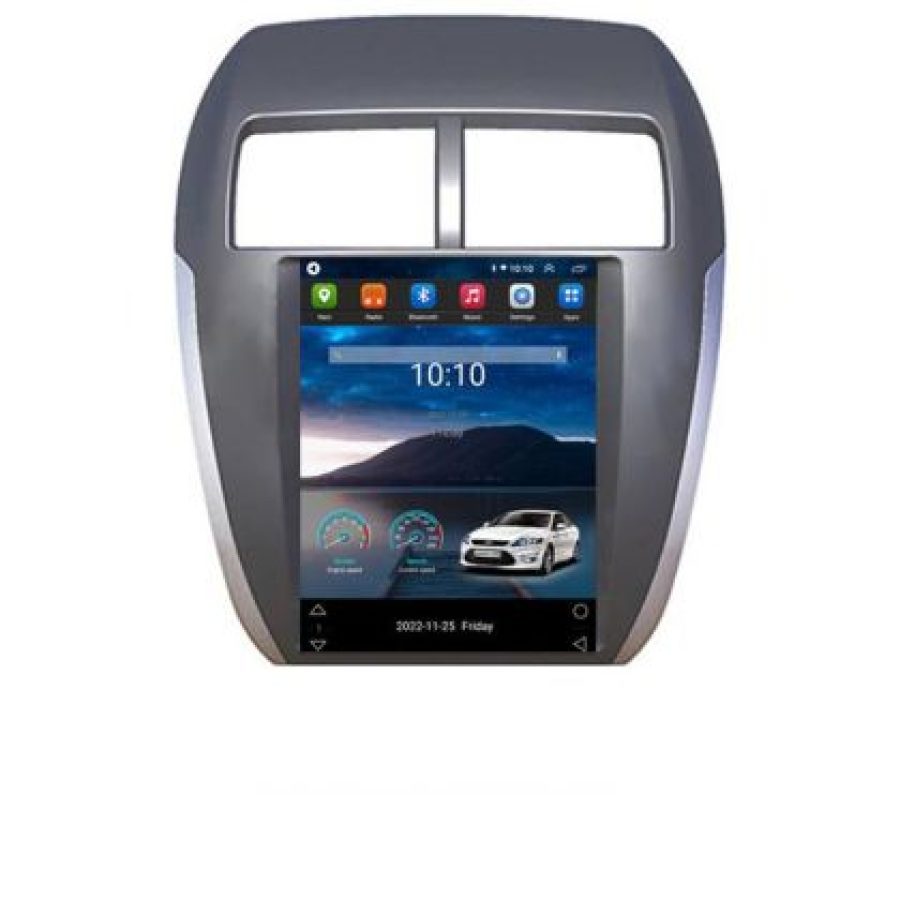 Navigație dedicată Tip Tesla Mitsubishi ASX Radio gps internet 8Core 4G carplay android auto 4+32 GB Kit-tesla-026+EDT-E420 - imagine 4