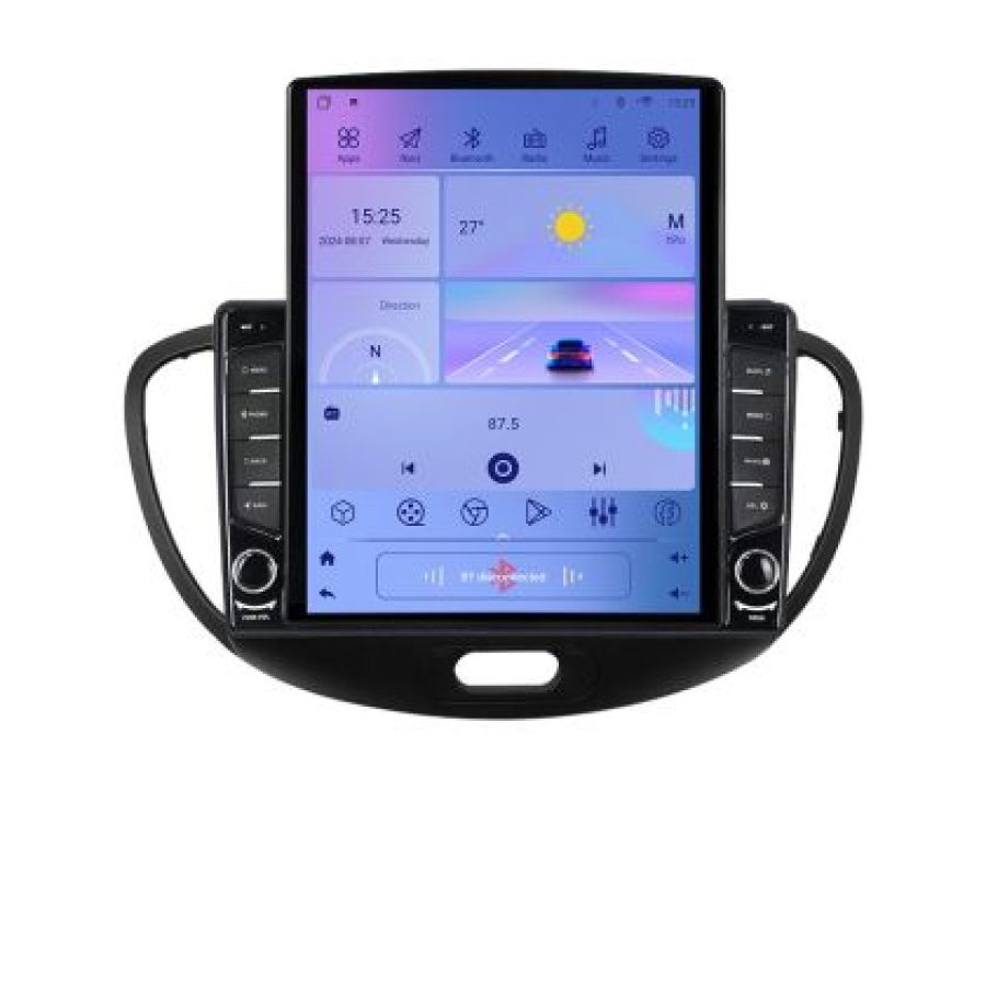 Navigatie HHyundai I10 2007-2013 Android radio gps internet Lenovo Octa Core 4+64 LTE KIT-i10-2007+EDT-E709 - imagine 7