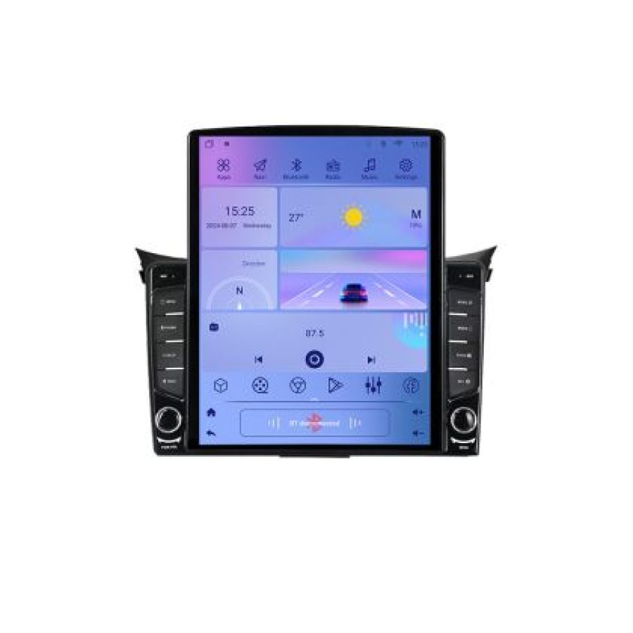 Navigatie HHyundai I30 2011-2016 ecran tip TESLA 9.7" cu Android Radio Bluetooth Internet GPS WIFI 4+32GB DSP 4G Octa C - imagine 9