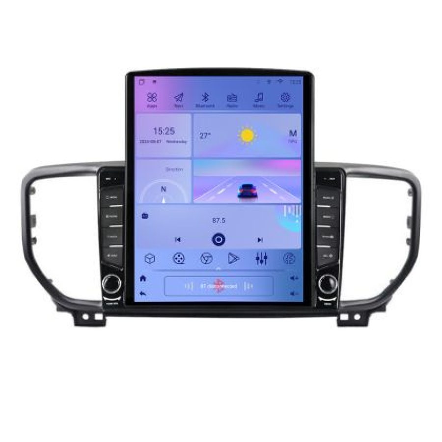 Navigatie Kia Sportage facelift 2019 - G-SPORTAGE-19 ecran tip TESLA 9.7" cu Android Radio Bluetooth Internet GPS WIFI - imagine 9