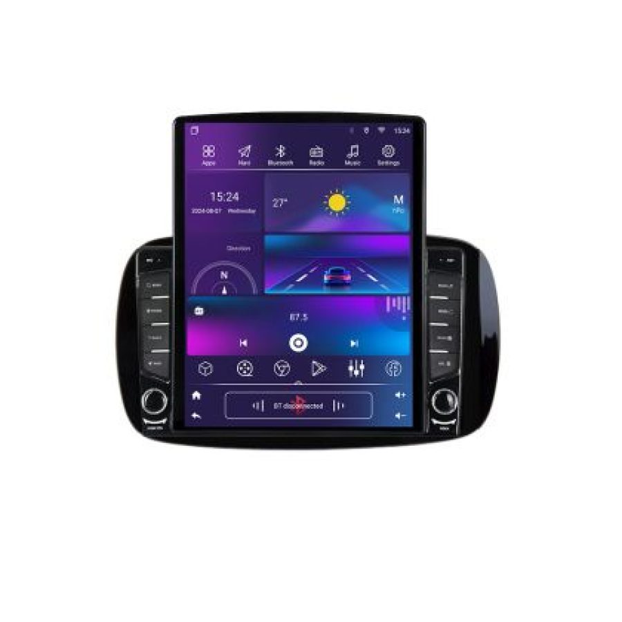 Navigatie Smart For Two 2015- G-Smart15 ecran tip TESLA 9.7" cu Android Radio Bluetooth Internet GPS WIFI 4+32GB DSP 4 - imagine 8