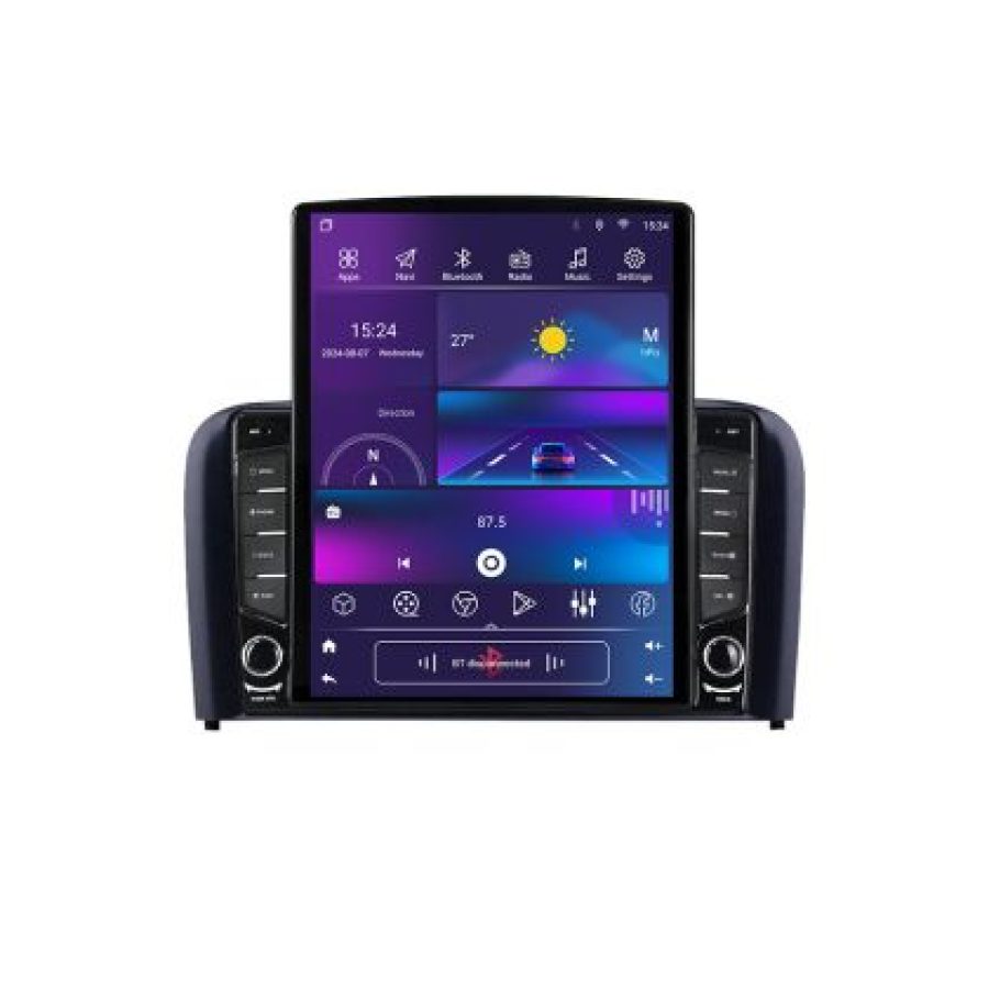 Navigatie Volvo S80 2004-2006 G-S80 ecran tip TESLA 9.7" cu Android Radio Bluetooth Internet GPS WIFI 4+32GB DSP 4G Oc - imagine 6