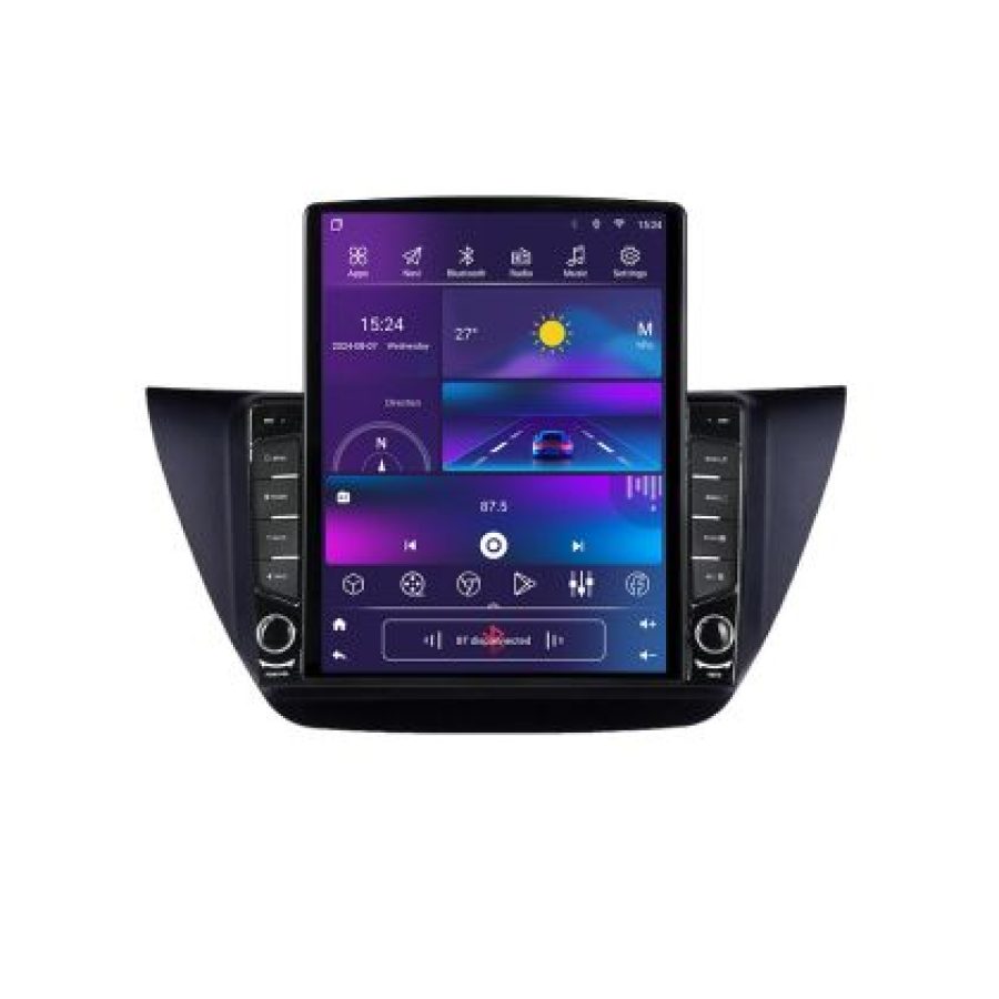 Navigatie Mitubishi Lancer 2001-2007 G-lancer07 ecran tip TESLA 9.7" cu Android Radio Bluetooth Internet GPS WIFI 4+32 - imagine 6