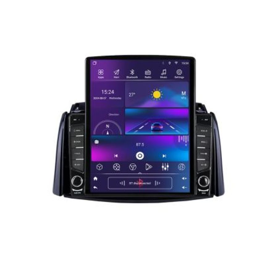 Navigatie Renault Koleos 2009-2016 G-KOLEOS ecran tip TESLA 9.7" cu Android Radio Bluetooth Internet GPS WIFI 4+32GB D - imagine 8