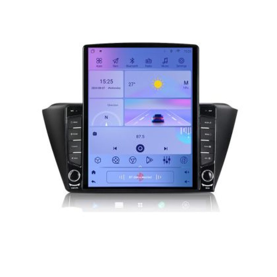Navigatie Skoda Fabia 2015- G-541 ecran tip TESLA 9.7" cu Android Radio Bluetooth Internet GPS WIFI 4+32GB DSP 4G Octa - imagine 7