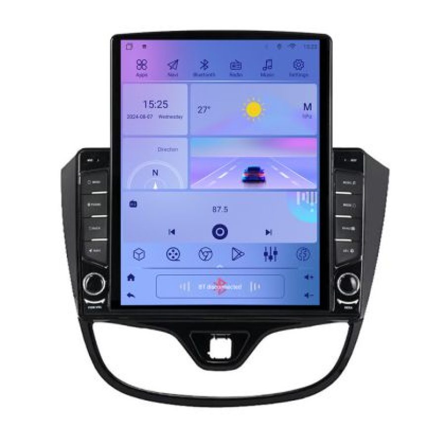 Navigatie Opel Karl 2017- H-karl ecran tip TESLA 9.7" cu Android Radio Bluetooth Internet GPS WIFI 4+32GB DSP 4G Octa - imagine 7