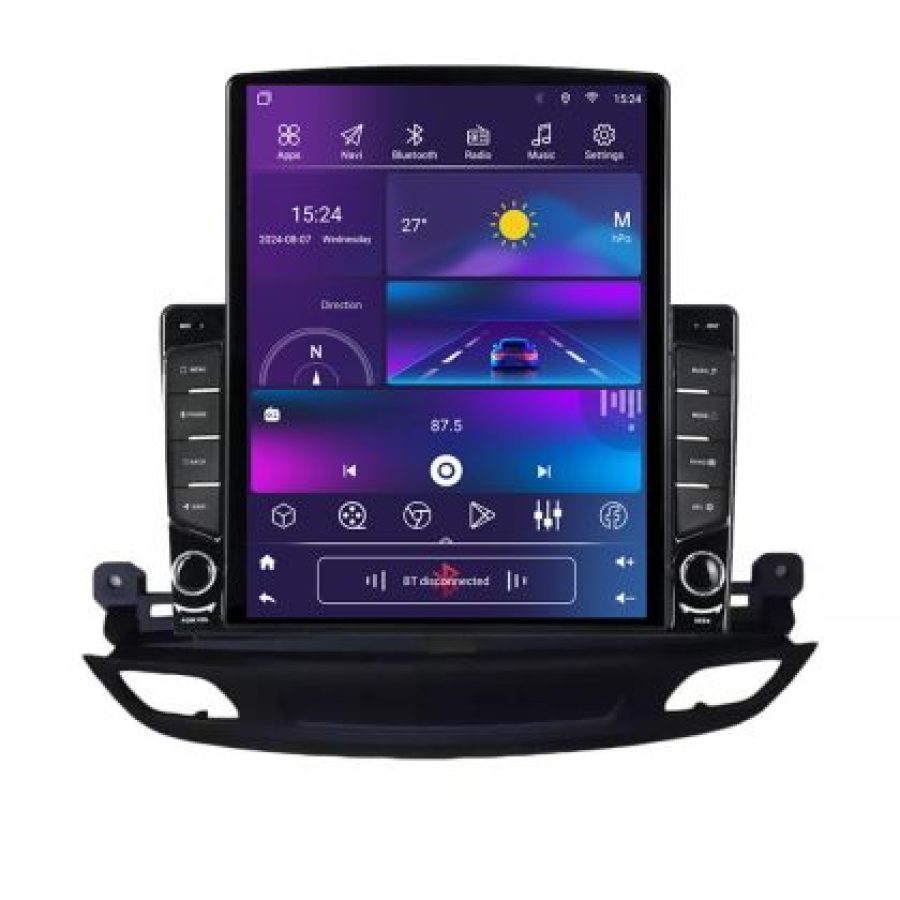 Navigatie Opel Insignia 2018- H-insignia19 ecran tip TESLA 9.7" cu Android Radio Bluetooth Internet GPS WIFI 4+32GB DS - imagine 8
