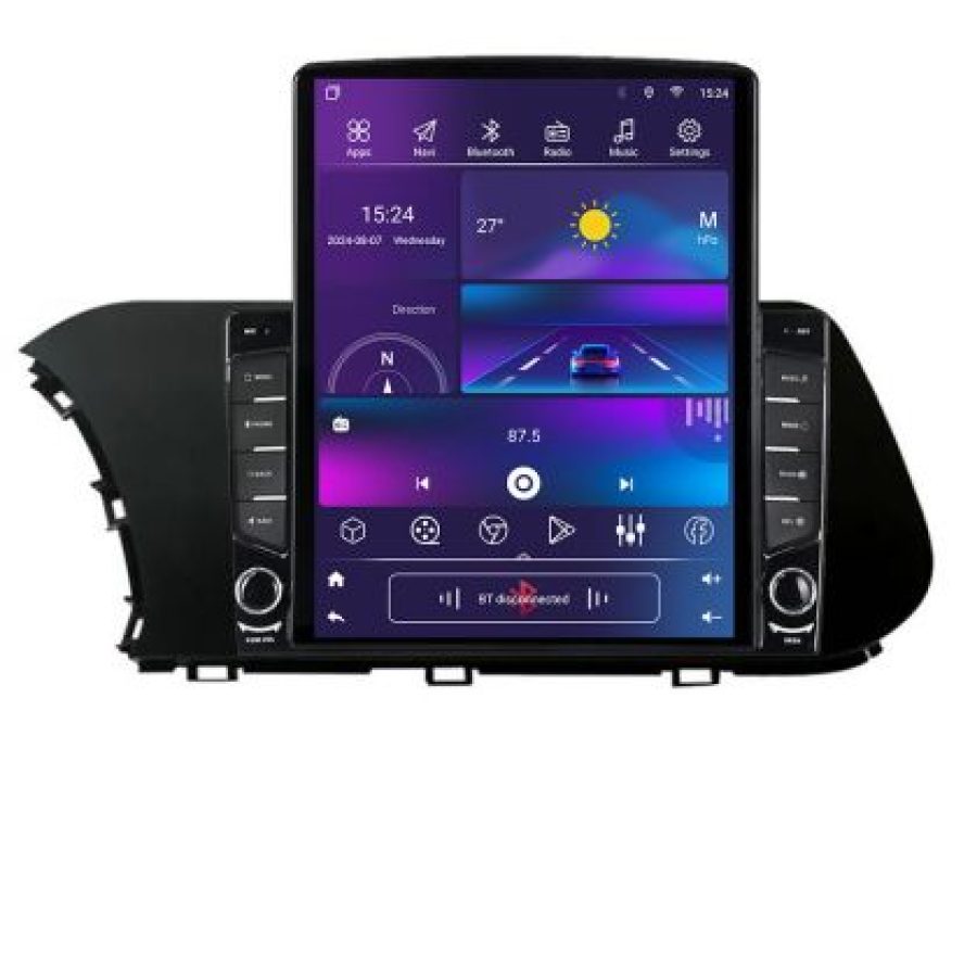 Navigatie HHyundai I20 2020- H-i20 ecran tip TESLA 9.7" cu Android Radio Bluetooth Internet GPS WIFI 4+32GB DSP 4G Octa - imagine 8