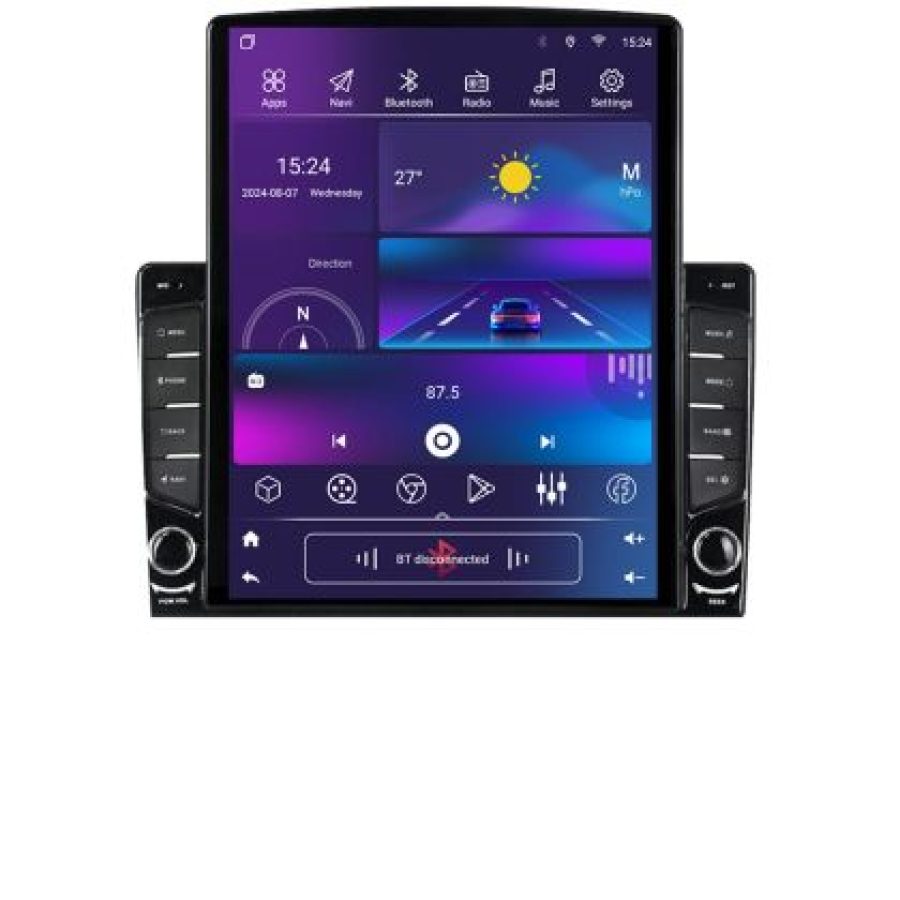 Navigatie Toyota Auris 2007-2013 H-auris-2013 ecran tip TESLA 9.7" cu Android Radio Bluetooth Internet GPS WIFI 4+32GB - imagine 8