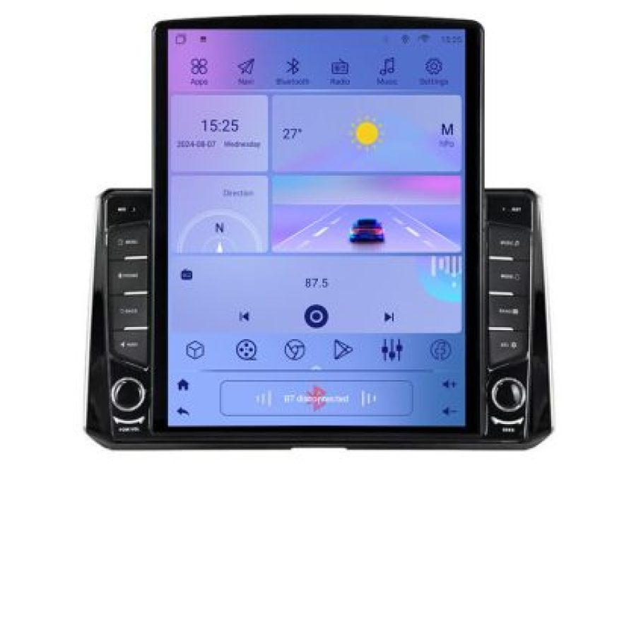 Navigatie Toyota Corolla 2019- H-388-levin ecran tip TESLA 9.7" cu Android Radio Bluetooth Internet GPS WIFI 4+32GB DS - imagine 7