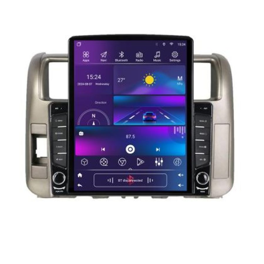 Navigatie TOYOTA Prado 2010-2013 H-347 ecran tip TESLA 9.7" cu Android Radio Bluetooth Internet GPS WIFI 4+32GB DSP 4G - imagine 8