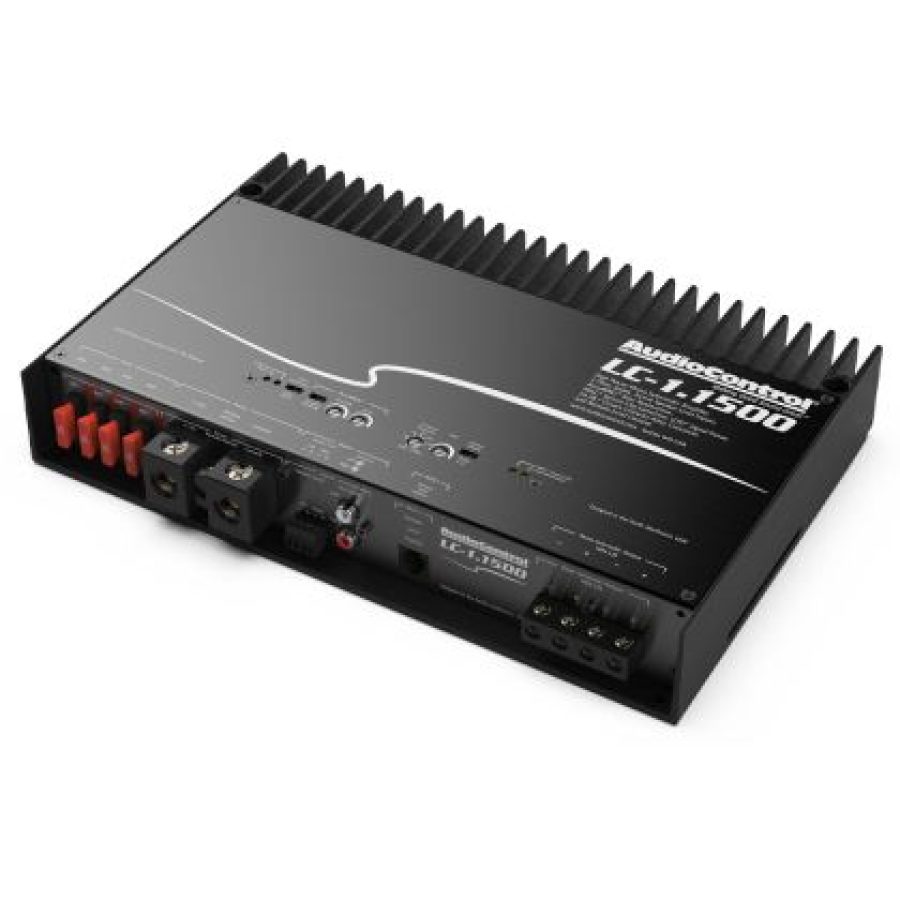 Amplificator puternic de subwoofer 1500W RMS cu ACCUBASS® 12V AudioControl LC-1.1500, in 2 sau 4 ohm, clasa D, 1 canal - imagine 6