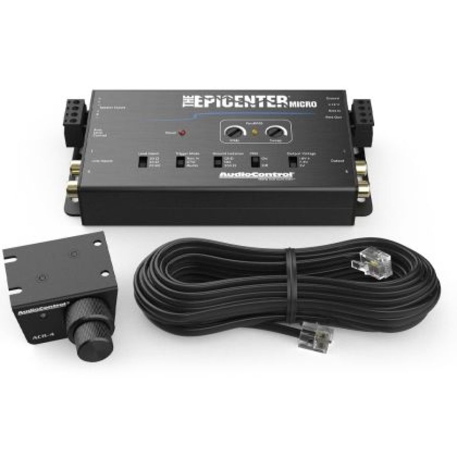 EPICENTER MICRO - Procesor sunet restaurare bass & Line Output Convertor 12 V AudioControl - imagine 9
