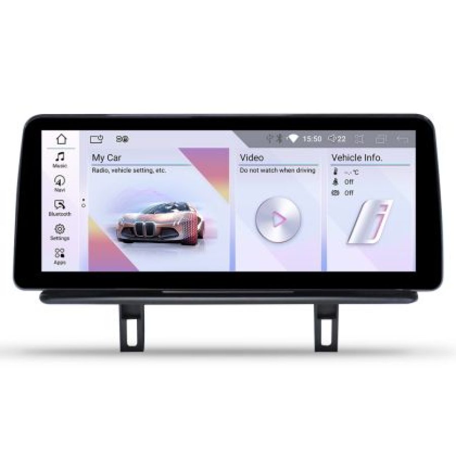 Navigatie dedicata Edotec BMW Seria 1 E87 2003-2008 masini cu ecran color CIC Android ecran 12.3" 4+64 4G BT - imagine 4