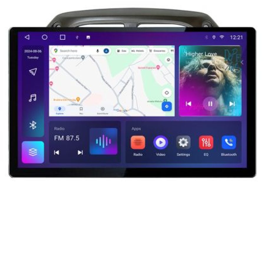 Navigatie dedicata Edonav Toyota Rav 4 2000-2004, Ecran 2K QLED 13",Octacore,4Gb RAM,32Gb Hdd,4G,360,DSP,Carplay,Bluetooth - imagine 4