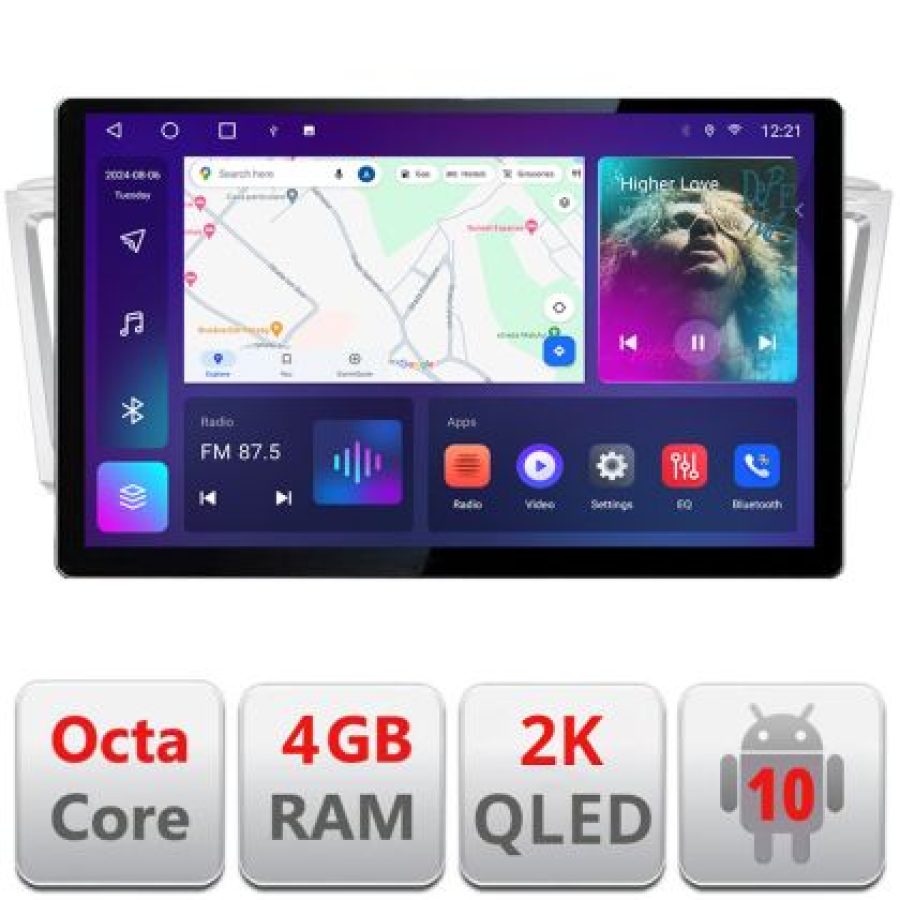 Navigatie dedicata Edonav Infinity QX60 2014-2020, Ecran 2K QLED 13",Octacore,4Gb RAM,32Gb Hdd,4G,360,DSP,Carplay,Bluetooth - imagine 3