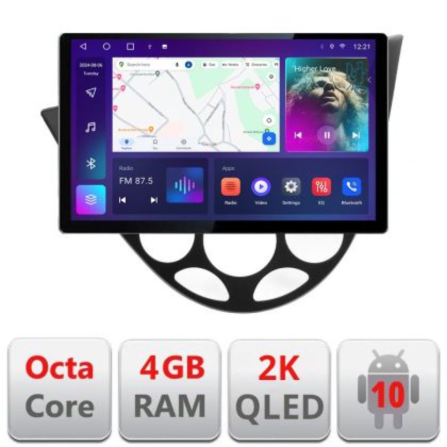 Navigatie dedicata Edonav Ford Focus 1 1998-2004, Ecran 2K QLED 13",Octacore,4Gb RAM,32Gb Hdd,4G,360,DSP,Carplay,Bluetooth - imagine 3