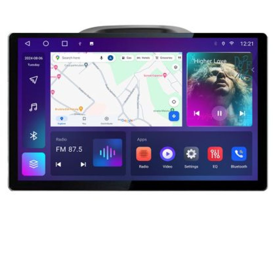 Navigatie dedicata Edonav Ford Ecosport 2017-2019, Ecran 2K QLED 13",Octacore,4Gb RAM,32Gb Hdd,4G,360,DSP,Carplay,Bluetooth - imagine 4