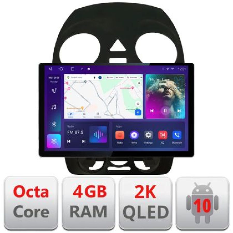Navigatie dedicata Edonav VW Beetle 2005-2010, Ecran 2K QLED 13",Octacore,4Gb RAM,32Gb Hdd,4G,360,DSP,Carplay,Bluetooth - imagine 3