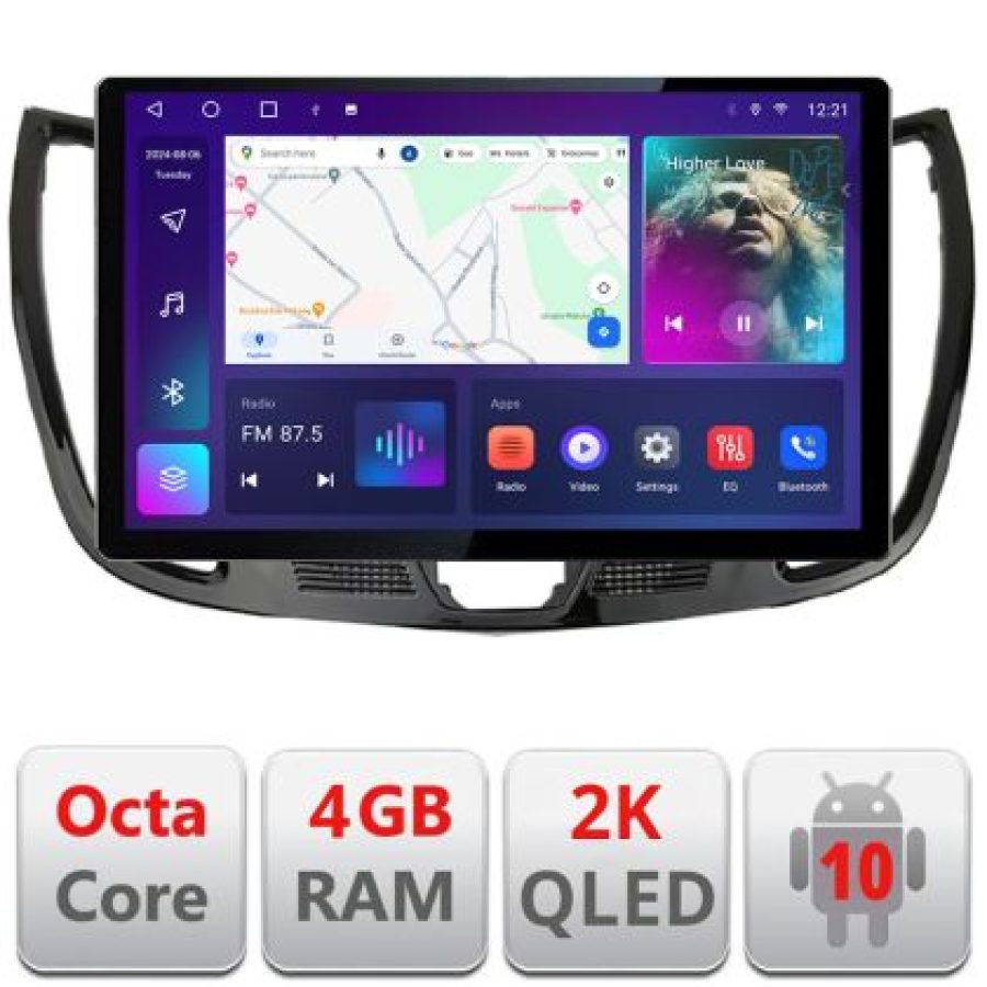 Navigatie dedicata Edonav Ford Kuga C-MAX, Ecran 2K QLED 13",Octacore,4Gb RAM,32Gb Hdd,4G,360,DSP,Carplay,Bluetooth - imagine 3